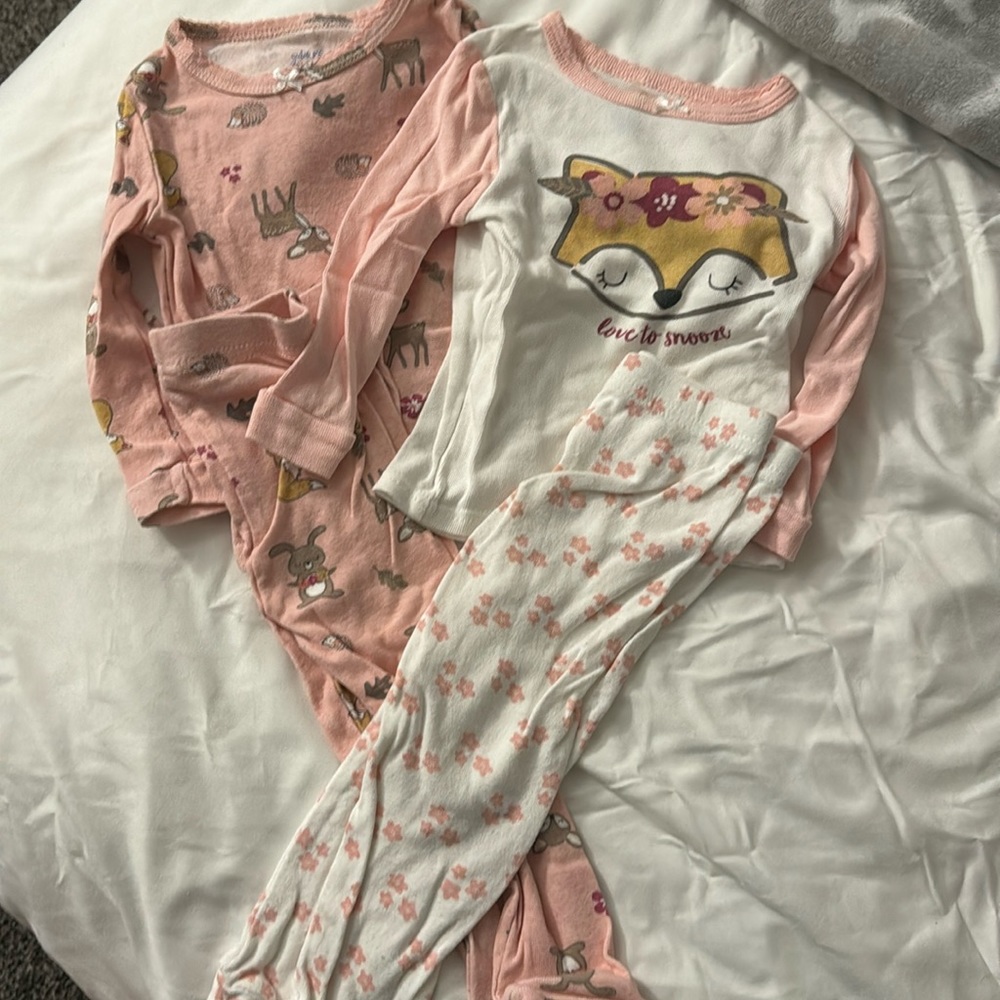 Set 2 long sleeve two piece pjs